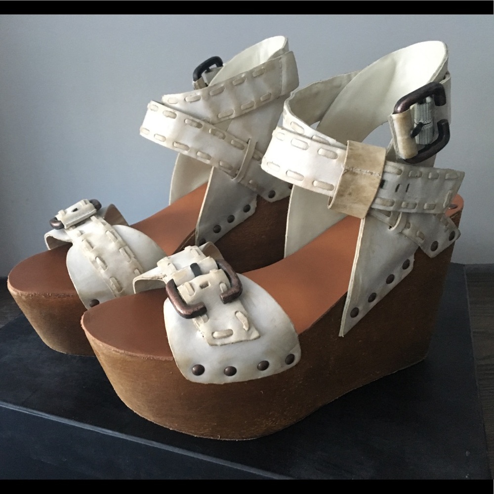 Joe’s Jeans Bliss Platform Wedge Sandals